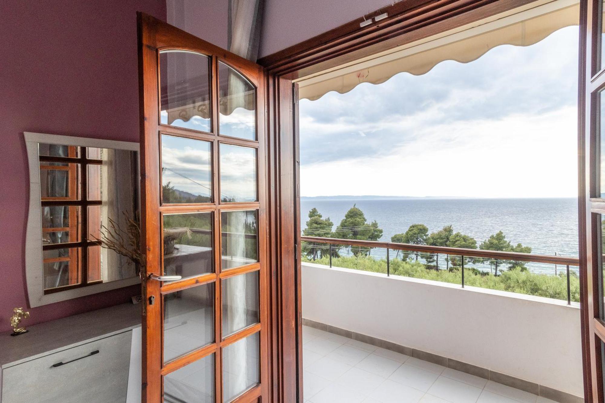 Ferienwohnung House Panorama Sea View Néos Marmarás Exterior foto