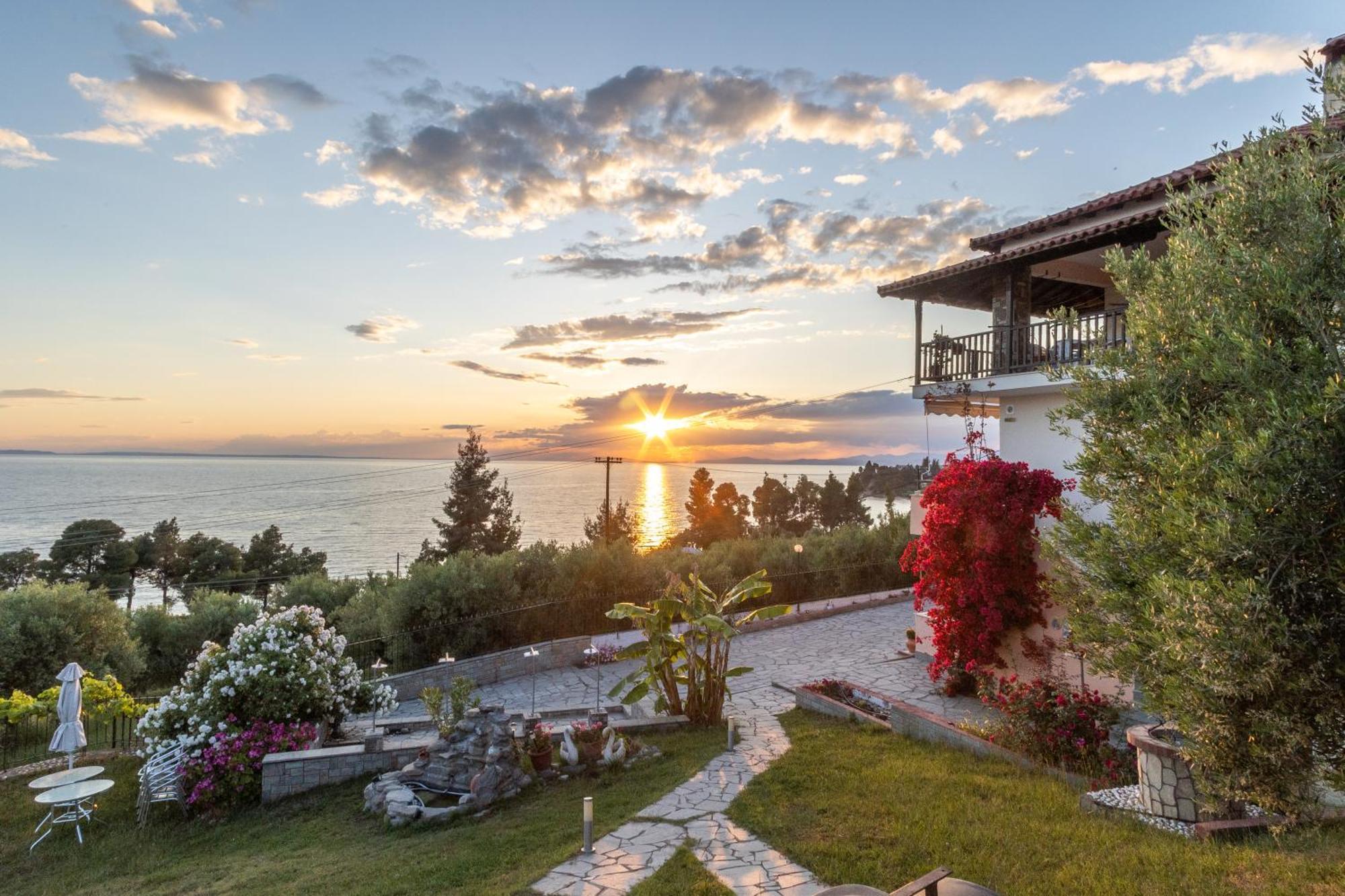 Ferienwohnung House Panorama Sea View Néos Marmarás Exterior foto
