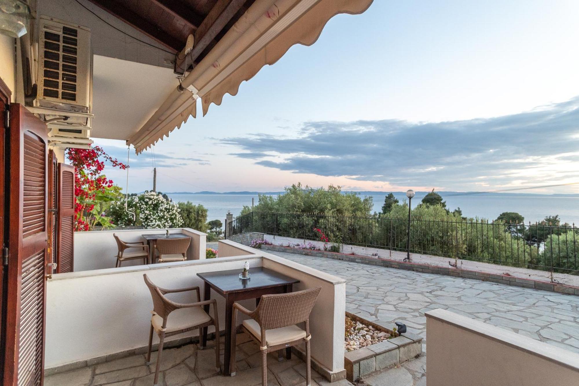 Ferienwohnung House Panorama Sea View Néos Marmarás Exterior foto